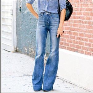 Rag & Bone Justine Wide Leg Jean